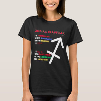 Zodiac sign - Sagittarius T-shirt