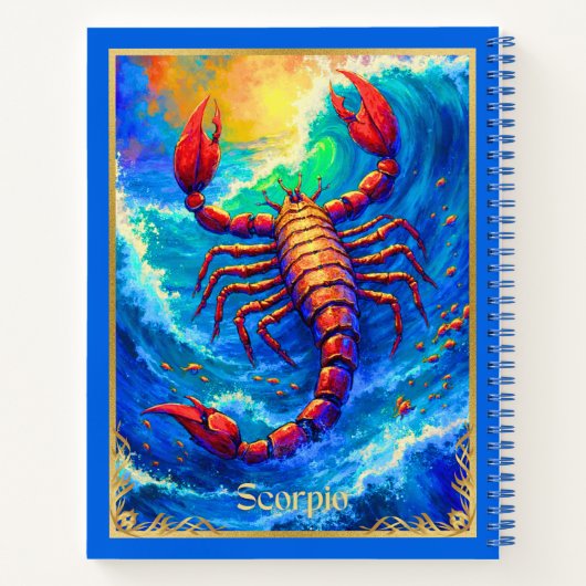 Zodiac Sign Scorpio in Deep Waters Journal (Dos)