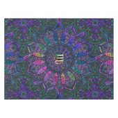 Zodiac Sign Scorpio Mandala Tafelkleed (Voorkant (Horizontaal))