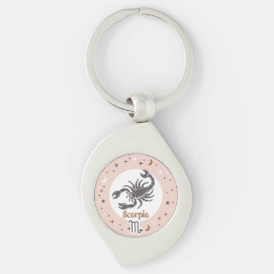 Zodiac Sign Scorpio Sleutelhanger