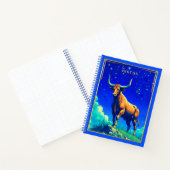 Zodiac Sign Taurus Rooted in Earth and Sky Journal (Intérieur)