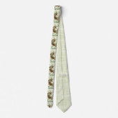 Zodiac Sign Taurus-symbool Stropdas (Achterkant)