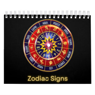 Zodiac-signalen Astrologisch Collectie Wall Agenda Kalender