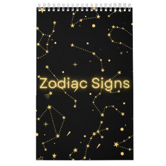 Zodiac-signalen Astrologisch Collectie Wall Agenda Kalender