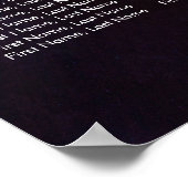 Zodiac-signalen | Constellation Seating Chart Poster (Hoek)