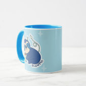 ZODIAC-SIGNALEN MET SLOTHEN EN KOFFIE SCORPIO MOK (Voorkant links)