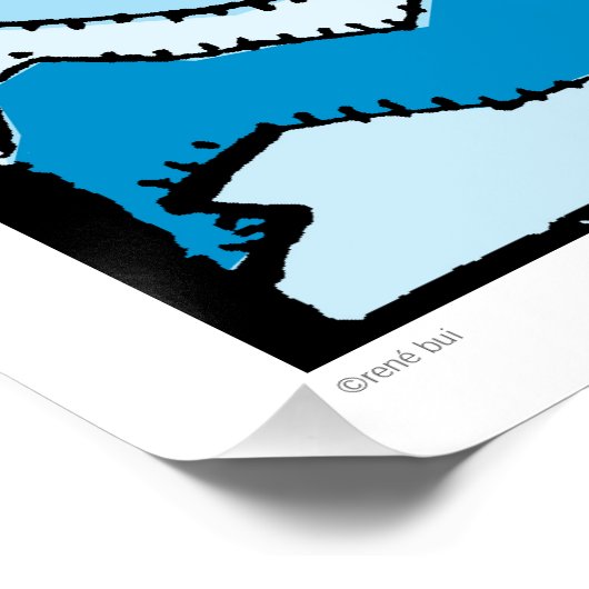 Zodiac Signes Aquarius Anniversaire Poster parfait (Coin)