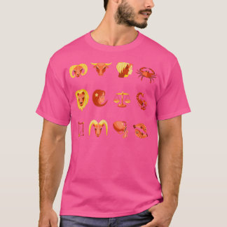 Zodiac Signs Astrological Birthday Horoscope2605 T-shirt