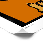 Zodiac Signs Leo Anniversaire Poster parfait 20x20 (Coin)