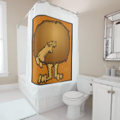 Zodiac Signs Leo Shower Curtain Douchegordijn (In situ)