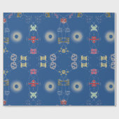 Zodiac Signs Numerical Symbols Cadeaupapier (Vlak)