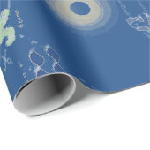 Zodiac Signs Numerical Symbols Cadeaupapier (Rol Hoek)