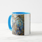 Zodiac - Steenbok de Zee Geit Mok (Voorkant links)