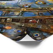 Zodiac - Steenbok de Zee Geit Perfect Poster (Hoek)