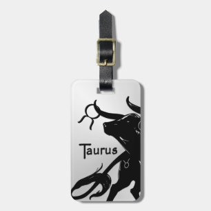 Zodiac Stier Bagagelabel