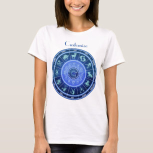 Zodiac Sun Sign Astrology Calendar Thunder_Cove T-shirt