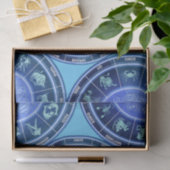 Zodiac Sun Sign Astrology Calendar Thunder_Cove Tissuepapier (Geschenk)