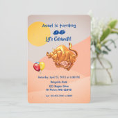 Zodiac Taurus Birthday (20 april - 20 mei) Kaart (Staand voorkant)