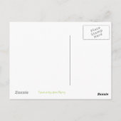 Zodiac Taurus briefkaart (Achterkant)