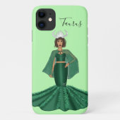Zodiac Taurus Godin met hoorns Case-Mate iPhone Case (Achterkant)