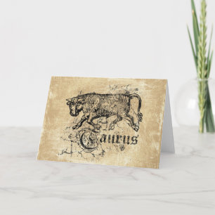 Zodiac Taurus Kaart