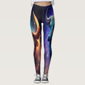 Zodiac Taurus Leggings -  (Voorkant)