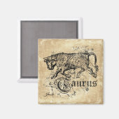 Zodiac Taurus Magneet (Voorkant / Achterkant)