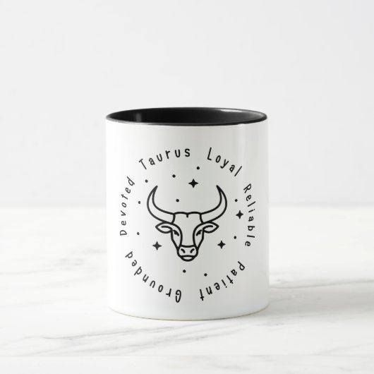 Zodiac Taurus Mug (Centre)
