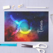 Zodiac: Taurus Space Rainbow Tissuepapier (Craft)