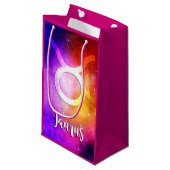 Zodiac: Taurus Space Snoep Klein Cadeauzakje (Voorkant Gekanteld)