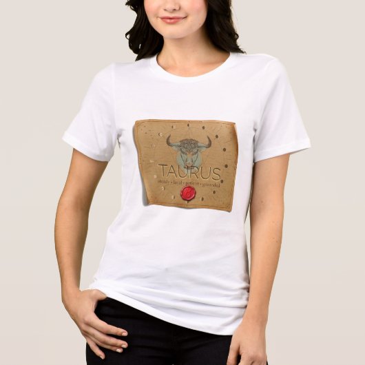 Zodiac - Taurus - T Shirt (Voorkant)