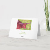 Zodiac Taurus wenskaart Kaart (Achterkant)