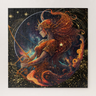 Zodiac teken Boogschutter puzzel, 20 "x20" 676 stu Legpuzzel