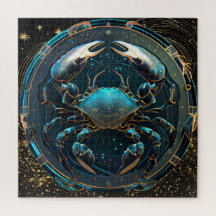 Zodiac teken kanker puzzel, 20 "x20" 676 stuks.
