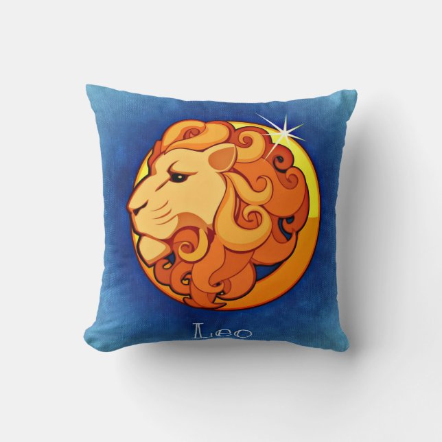 Zodiac-teken Leo Kussen (Voorkant)