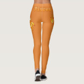 Zodiac-teken Pisces Leggings (Achterkant)