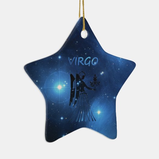 Zodiac-teken Virgo Keramisch Ornament (Rechts)