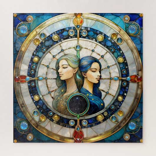 Zodiac - Tweeling De Tweeling Legpuzzel (Verticaal)