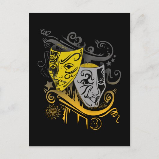 Zodiac - Tweelingen Briefkaart (Voorkant)