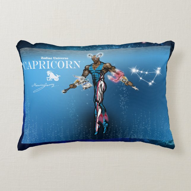 Zodiac Universe Capricorn Accent Pillow Accent Kussen (Voorkant)