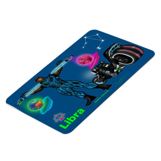 Zodiac Universe - Libra Magnet (Côté Gauche)