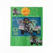 Zodiac Universum -Lee- Feest Banner Tapijt