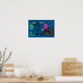 Zodiac Universum - Libra Poster (Keuken)