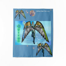 Zodiac Universum -Maagd- Feest Banner Tapijt