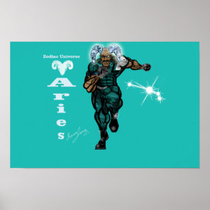 Zodiac Universum - Ram Poster