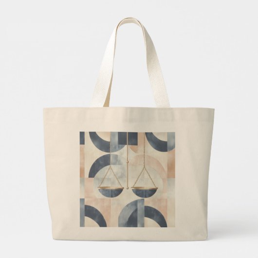 Zodiac Vibes Weegschaal - Canvas tas (Achterkant)