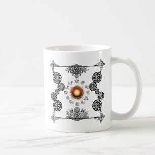 Zodiac vintage Art Déco Design Café Mug