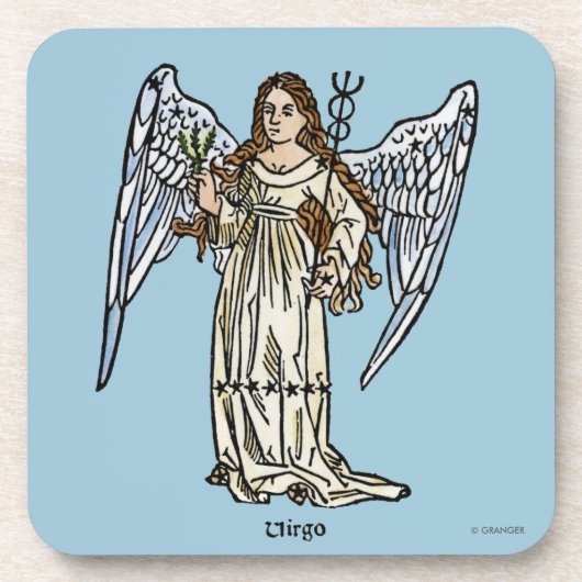 Zodiac: Virgo, 1482 Bier Onderzetter (Voorkant)