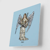 Zodiac: Virgo, 1482 Vierkante Klok (Hoek)