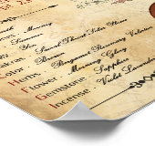 ZODIAC VIRGO Birth Sign POSTER (Hoek)